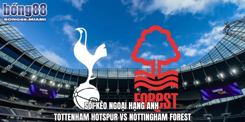 Soi kèo ngoại hạng anh Tottenham hotspur vs Nottingham Forest